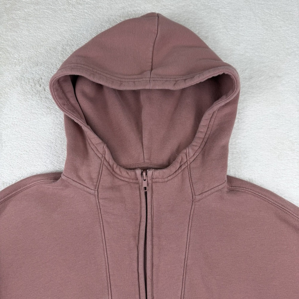 Abercrombie and Fitch Soft A&F Sunday Half-zip Hoodie Pinkish Women's Size M - Picture 8 of 14